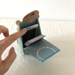 絵本クマのアートな雫カードケース♪1383Creema限定 6枚目の画像