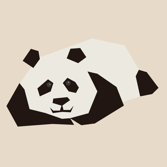 動物Ｔシャツ-パンダ 3枚目の画像