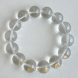 【16cm】ブレスレット【水晶オンリー】 オニキス ブレスレット 水晶ミックス ｜ 天然石通販の4976堂