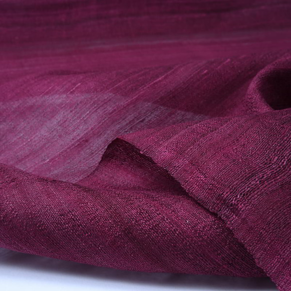 【アウトレット特価品】LAOS SILK⑤（GM028）ラオス・シルク・手織り生地 5枚目の画像