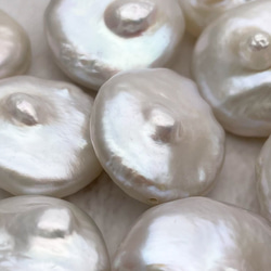 無穴 1粒 高品質 小粒 バロック淡水パール 穴なし 本真珠 7~7.5