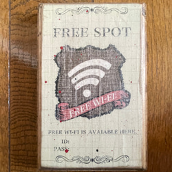 アンティーク（風）なwifi サイン（WFUK-W09） 4枚目の画像