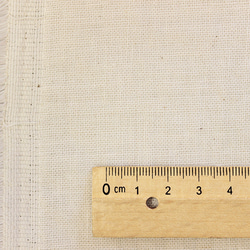 日本製綿100％の厚手20ダブルガーゼ 無地 生地【生成り/ホワイト】I_164 11枚目の画像