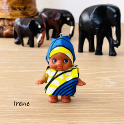 【タンザニアの子ども支援】キューピッドストラップ Irene 1枚目の画像
