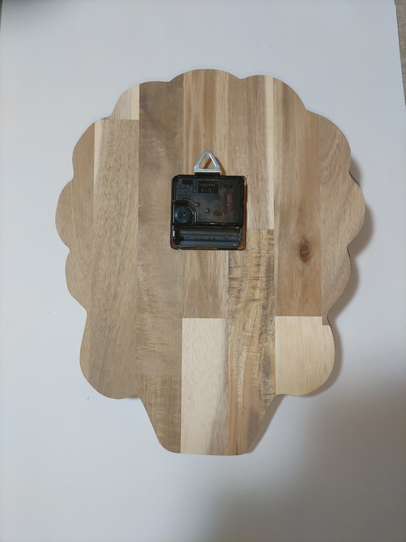 木製　ライオン　掛け時計 4枚目の画像
