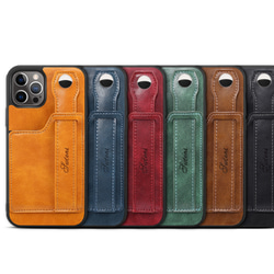 iphoneケース全機種対応　手帳型スマホケース　iPhone 15 14Pro  カード収納 12 14 SE 10色 2枚目の画像