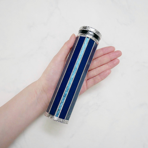 【非売品】アメリカンエキスプレス　天然大理石万華鏡 USAツーソンミネラルショー商品】激レア！巨大結晶原石☆高品質