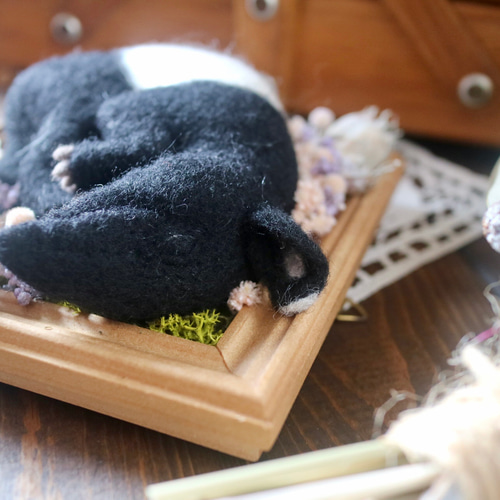 夢喰いバクさんの見る夢は 羊毛フェルト Yukka 通販 17650399｜Creema