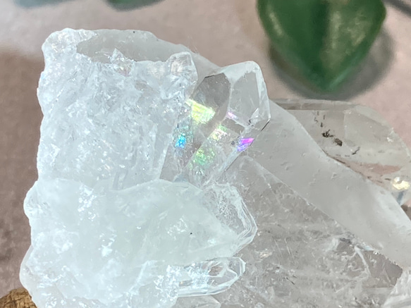 タイムリンク✨ ブラジル・ミナスジェライス州 トマスゴンサガ産 水晶　クリスタル 4枚目の画像