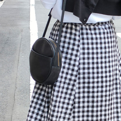 ショルダーバッグ 軽量 約200g 斜めがけショルダーバッグ レザー 革 本革 レディース 6枚目の画像