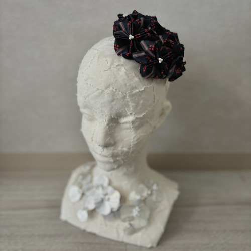 畳縁ヘッドドレス トーク帽 ヘアアクセサリー ハット カクテル 畳縁ヘッドドレス トーク帽 ヘアアクセサリー ハット カクテル