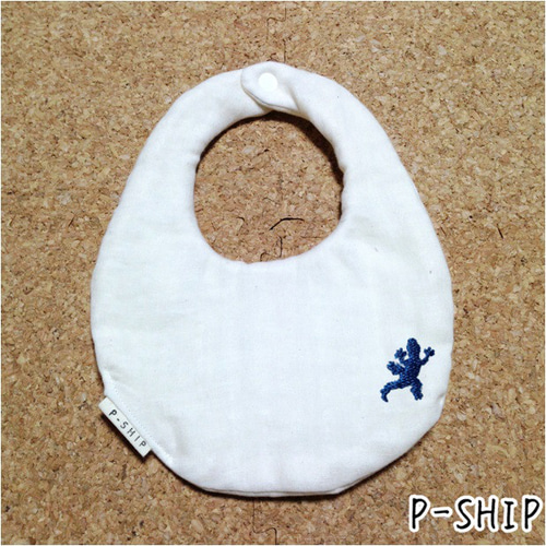 刺繍・生地・スタイを選べる】ふわとろスタイ❤ スタイ