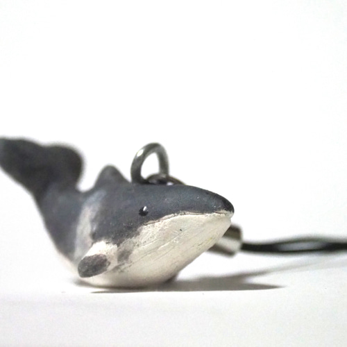 昭和レトロ 年代物 くじら(クジラ 鯨)いるか(イルカ)根付(根付け)ストラップ 昭和レトロ 年代物 くじら(クジラ 鯨)いるか(イルカ)根付(根付け