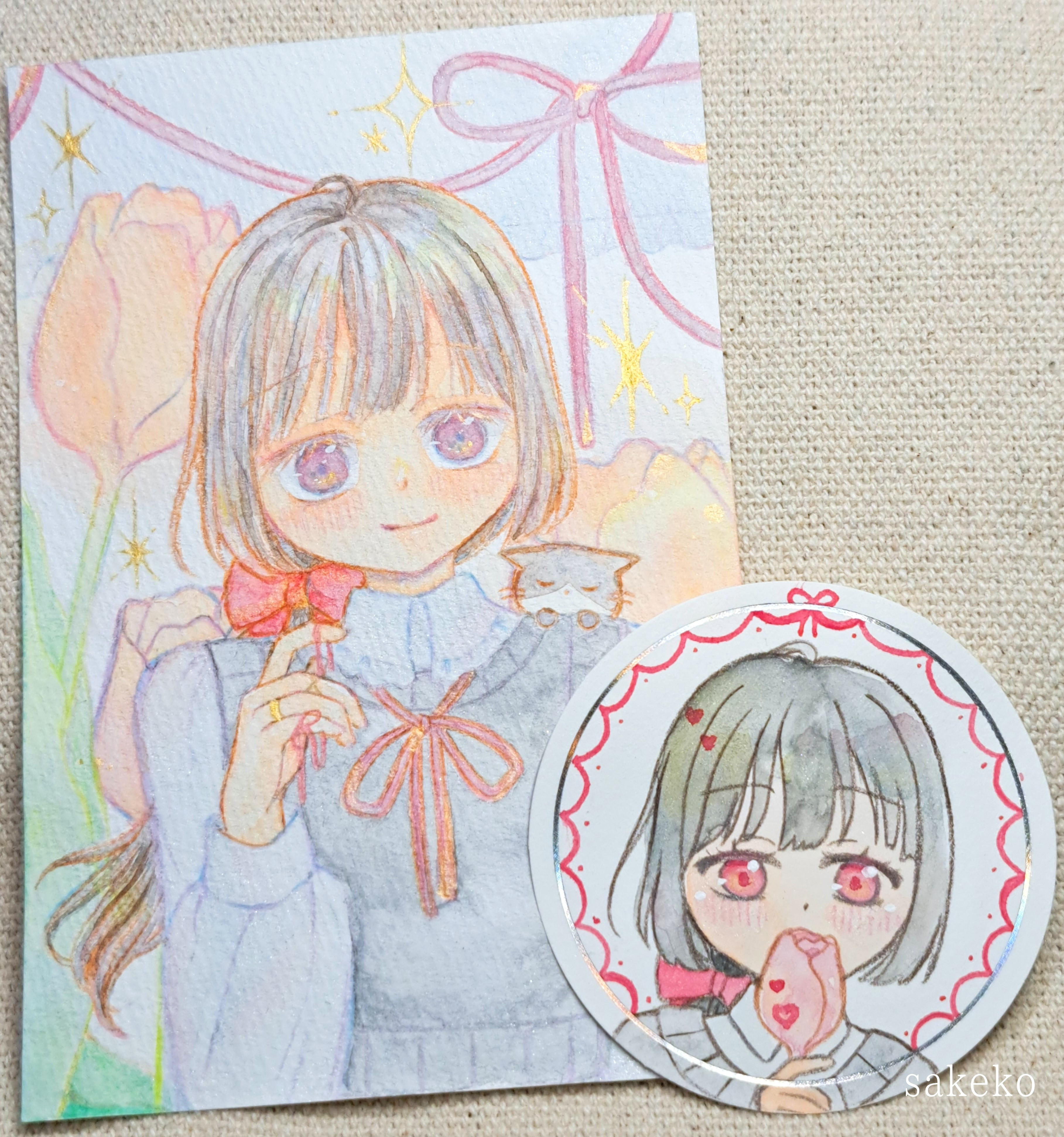ポスカ】アナログ絵師が描く『ホットケーキとパンケーキの違い