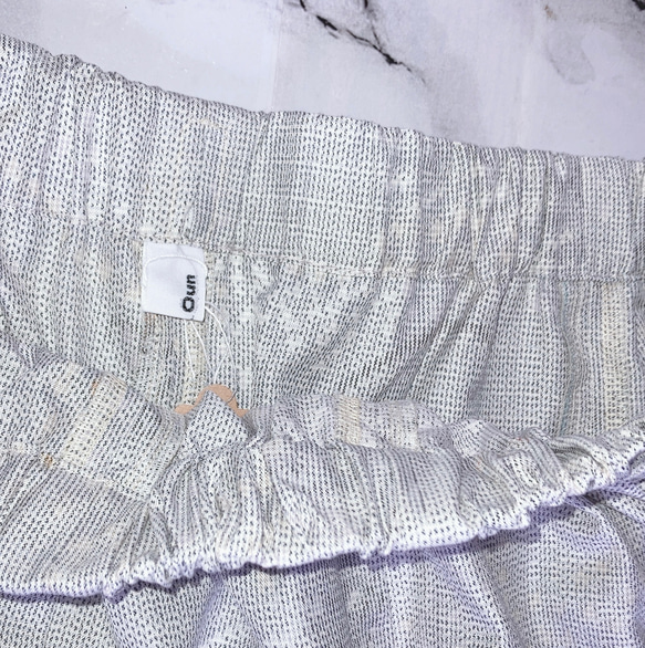 大島紬　証紙有り　反物から　ハンドメイド　着物リメイク　スカート　 9枚目の画像