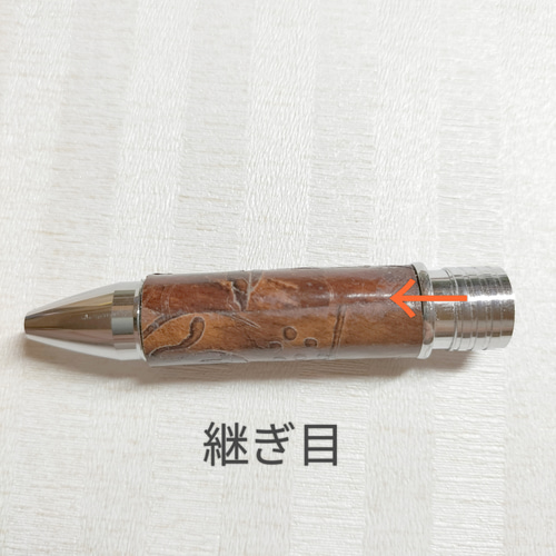 レトロレザークラフト 交換用レザーペングリップ先軸 ジェット