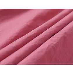 ゴムウエストスカート　ゆとりスカート　100%コットンスカート　ピンクXS-Mサイズ　S263PK　　　　 10枚目の画像
