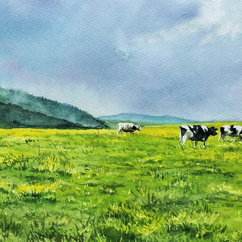 もも様リクエスト　南仏風景2点　水彩画、原画、風景画、絵画 もも様リクエスト 南仏風景2点 水彩画、原画、風景画、絵画 楽天市場】南