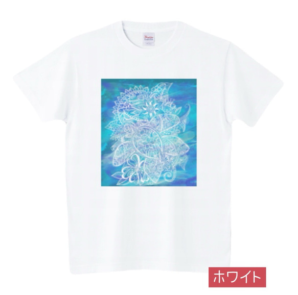 【送料無料】海とホヌの半袖Tシャツ　オーバーサイズ　S～XXLサイズ　BIG 3枚目の画像