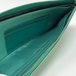 GS–574Bリング  ライトグリーンのご紹介をさせて頂きます。美しいお財布で癒され系です 3枚目の画像