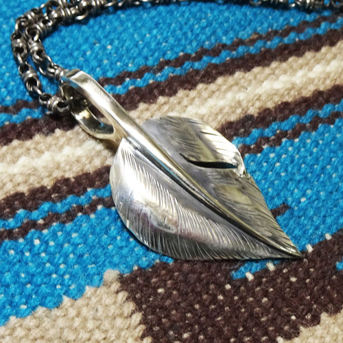 925 ハートフェザー ネックレス 特大【受注製作】【特注タイプ 925 ハートフェザー ネックレス 特大【受注製作】【特注タイプ