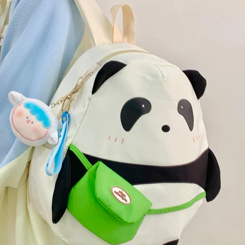 ファッションシンプル撥水ナイロン布 レディース日常用 可愛いパンダ 