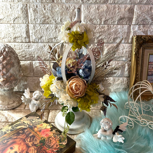 園山 幹生 【紫陽花のある庭】 希少画集画、状態良好、新品高級額装付