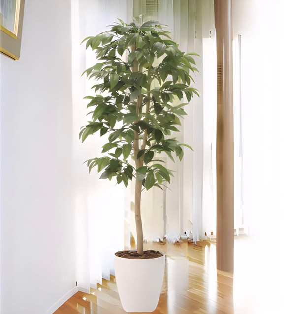 光触媒　人工観葉植物　ウォールグリーン　フェイクグリーン  アルデシア130 2枚目の画像
