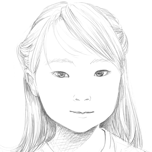 N0205VUCF1XA9V6XE様　似顔絵 N0205VUCF1XA9V6XE様似顔絵