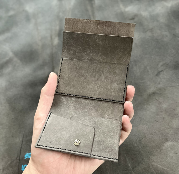 【オーダー品】シンプルな三つ折り財布 5枚目の画像