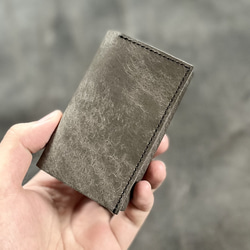 【オーダー品】シンプルな三つ折り財布 3枚目の画像