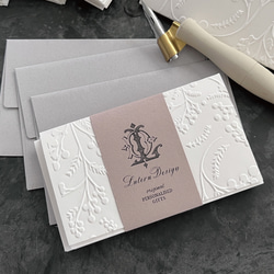 エンボスカードセット（S）名刺サイズ 14枚目の画像