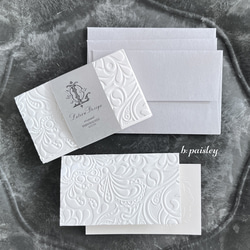 エンボスカードセット（S）名刺サイズ 3枚目の画像