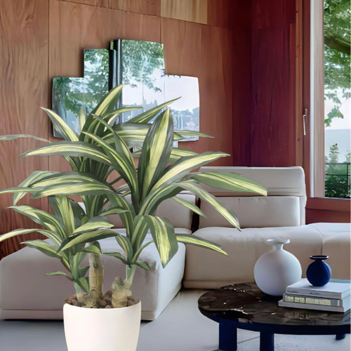 光触媒 人工観葉植物 ウォールグリーン フェイクグリーン 幸福の木