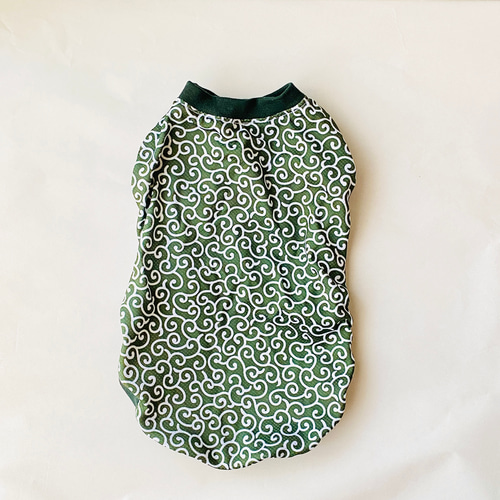 犬服ハンドメイドダックスタンクトップ