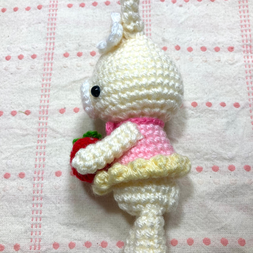 編みぐるみ うさぎちゃん 編み物 ギフト ハンドメイド