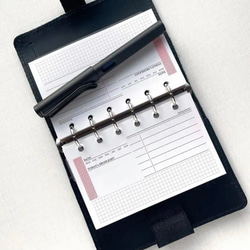 【M6】デイリー ハイライトリフィル　システム手帳リフィル 5枚目の画像