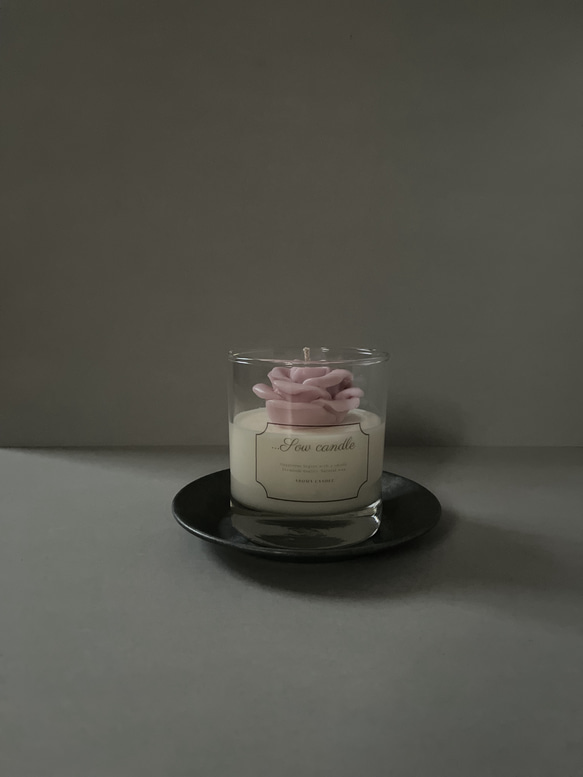 flower soy candle -fragrance- 5枚目の画像