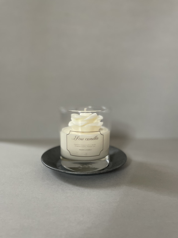 flower soy candle -fragrance- 4枚目の画像