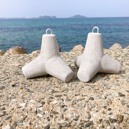 ユニーク雑貨・置物☆バンクシー風テトラポットの置物 その他