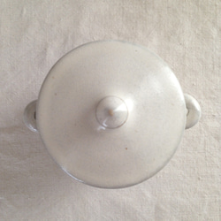 耳付き壺(アンティークホワイト) 3枚目の画像