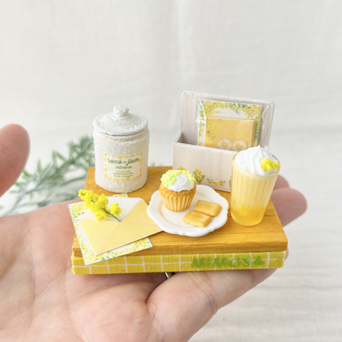 ミモザのsweets&雑貨セット＊ミニチュア その他置物 roco＊jam 通販