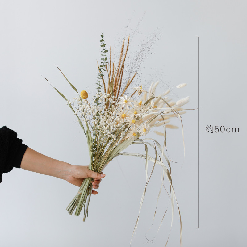 ドライフラワーブーケ - 花瓶アレンジ -