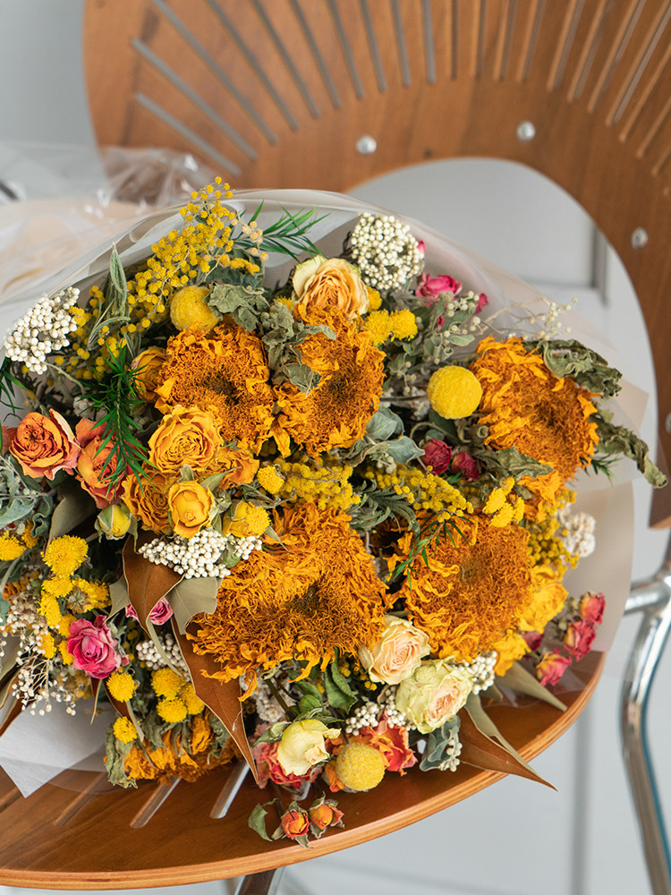 ドライフラワーブーケ