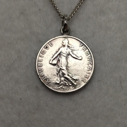 大天使ミカエル　 バチカン市国のネックレス　 着けっ放しOK 大天使ミカエル バチカン市国のコインネックレス 着けっ放しOK