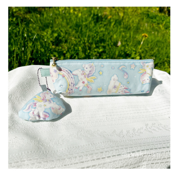 入園入学オーダーページ ユニコーン ちょうちょ 花柄 女の子