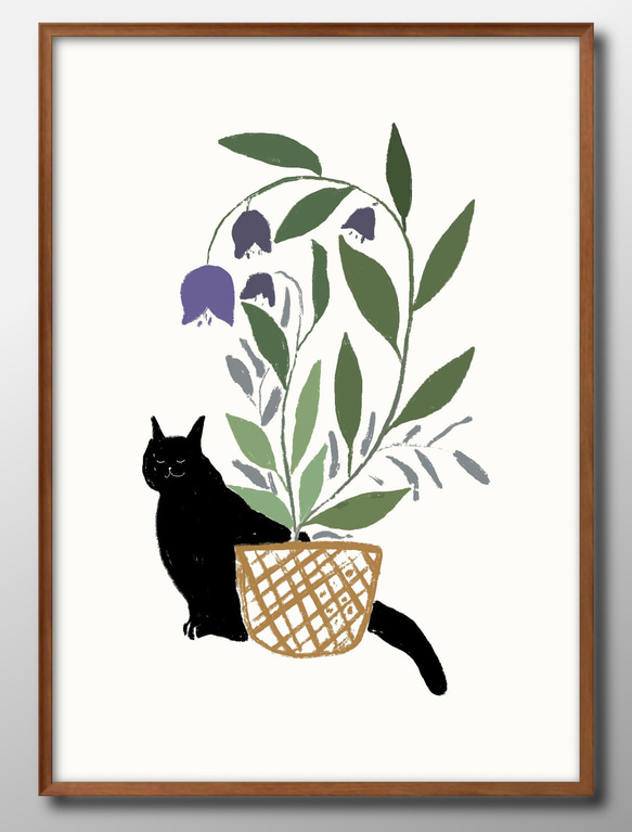 絵画 フラワーアート 花の絵 猫　苺 アートパネル　花柄　フランフラン 絵画 フラワーアート 花の絵 猫 苺 アートパネル 花柄 フランフラン
