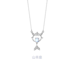 12星座モチーフ銀貨　山羊座 12星座 山羊座 ネックレス ペンダント シルバー925 silver 女性 誕生日