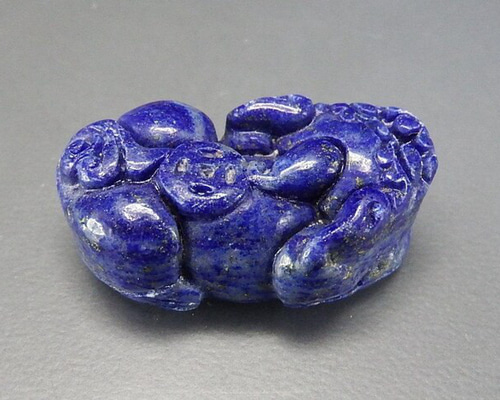 天然石 ラピスラズリ の 鷲【ワシ】 の 置物です。一点物！工芸品！ランクはＡ5 天然石 ラピスラズリ の 鷲【ワシ】 の 置物です。一点物！工芸品