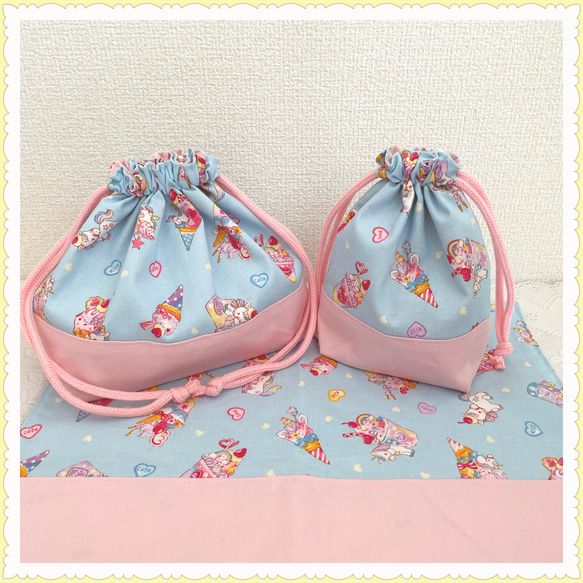 オーダー ランチョンマット お弁当袋 コップ袋 土日お休みです 下敷き